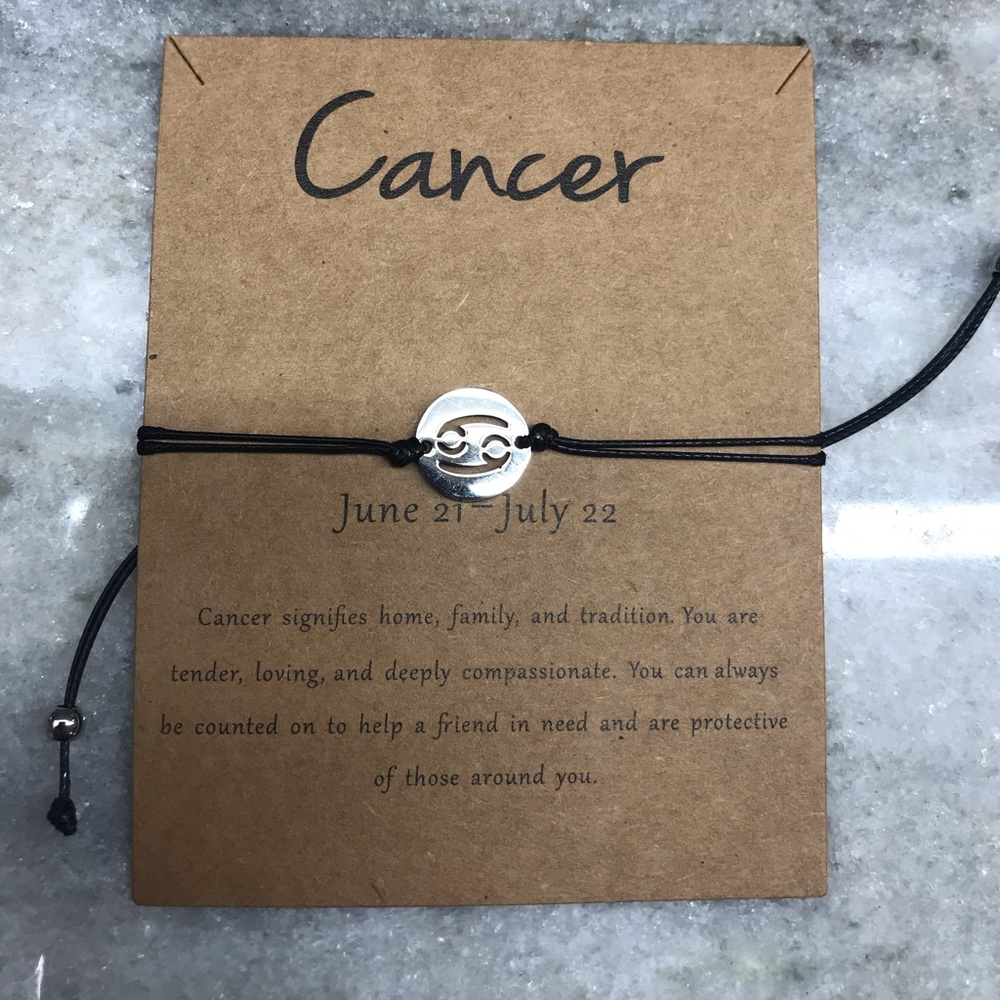 Zodiac Sign Cancer Bracelet